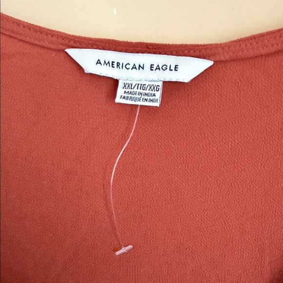 American Eagle Outfitters Rust Maxi Dress Sz XXL - Picture 7 of 11